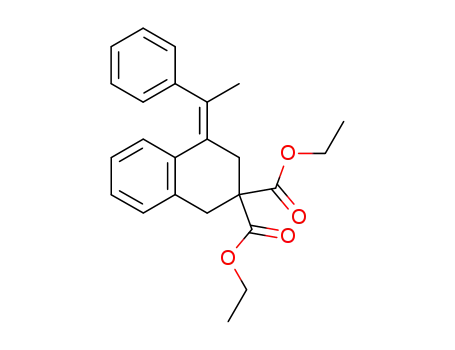 (Z)-Diethyl 1,2,3,4-tetrahydro-1-(1-methyl-1-phenylmethylidene)naphthalene-3,3-dicarboxylate