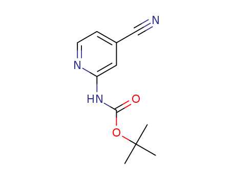 Carbamic acid, (4-cyano-2-pyridinyl)-, 1,1-dimethylethyl ester (9CI)