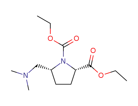 (2S,5R)-5-Dimethylaminomethyl-pyrrolidine-1,2-dicarboxylic acid diethyl ester
