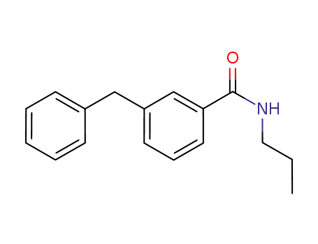 Benzamide, 3-(phenylmethyl)-N-propyl-
