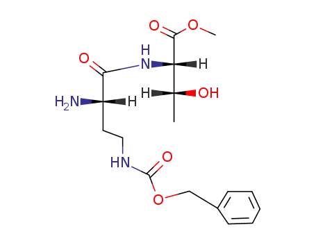 N(γ)-Benzyloxycarbonyl-L-α,γ-diamino-butyryl-L-threonin-methylester