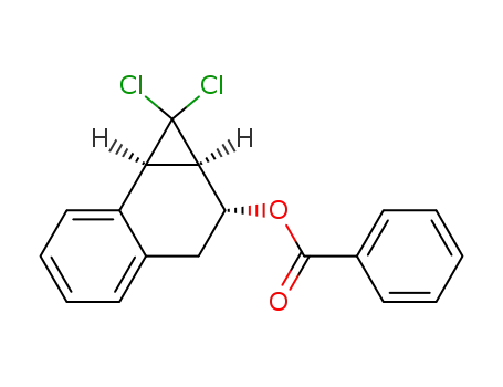 (1aα,2β,7bα)-1,1-Dichloro-2-(benzoyloxy)-1a,2,3,7b-tetrahydro-1H-cyclopropa<a>naphthalene