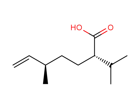 (2S,5R)-2-isopropyl-5-methylhept-6-enoic acid