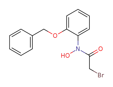 N-[2-(benzyloxy)phenyl]-2-bromo-N-hydroxyacetamide