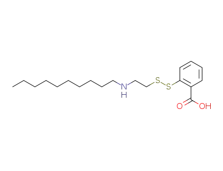 2-<2-Decylamino-aethyldithio>-benzoesaeure
