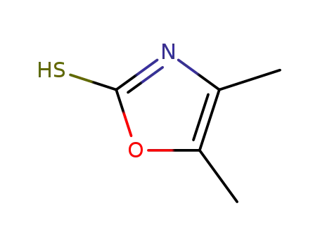 Molecular Structure of 6670-14-0 (4,5-dimethyl-3H-1,3-oxazole-2-thione)