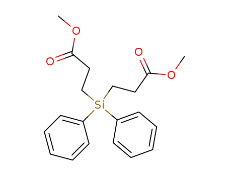 3,3'-diphenylsilanediyl-bis-propionic acid dimethyl ester