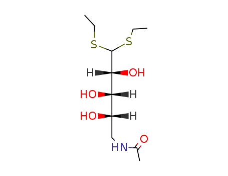 5-アセチルアミノ-5-デオキシ-L-アラビノースジエチルジチオアセタール