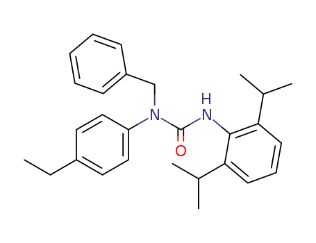 Urea,
N'-[2,6-bis(1-methylethyl)phenyl]-N-(4-ethylphenyl)-N-(phenylmethyl)-