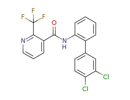 N-(3',4'-dichlorobiphenyl-2-yl)-2-trifluoromethyl-nicotinamide