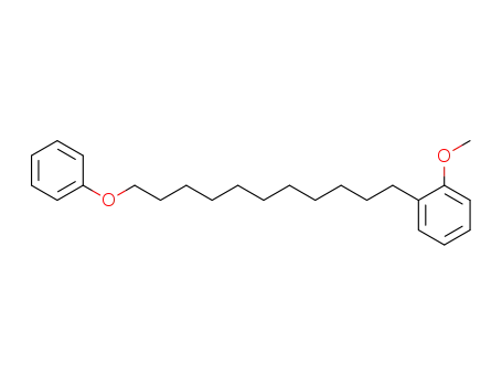 Benzene, 1-methoxy-2-(11-phenoxyundecyl)-