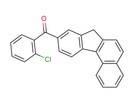 Molecular Structure of 27921-62-6 (9-(o-Chlorbenzoyl)benzo<c>fluoren)