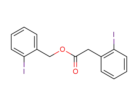 <2-Jod-phenyl>-essigsaeure-<2-jod-benzylester>