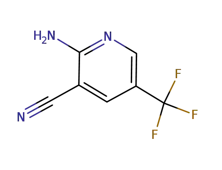 2-amino-5-(trifluoromethyl)pyridine-3-carbonitrile