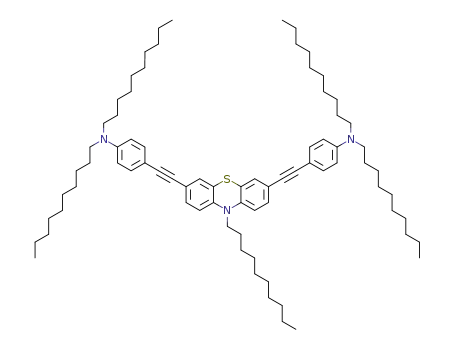 4,4'-(10-decyl-10H-phenothiazine-3,7-diyl)bis(ethyne-2,1-diyl)bis(N,N-didecylaniline)