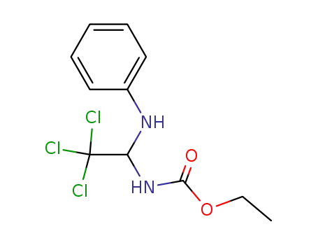 1-Anilino-2.2.2-trichlor-ethyl-carbaminsaeureethylester