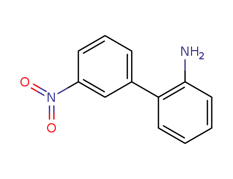 Molecular Structure of 34862-87-8 (2AMINO3NITROBIPHENYL)