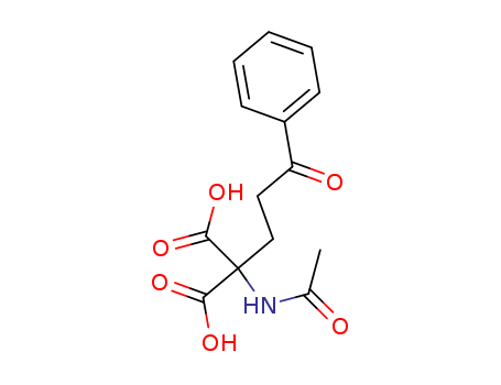 Propanedioic acid,2-(acetylamino)-2-(3-oxo-3-phenylpropyl)-