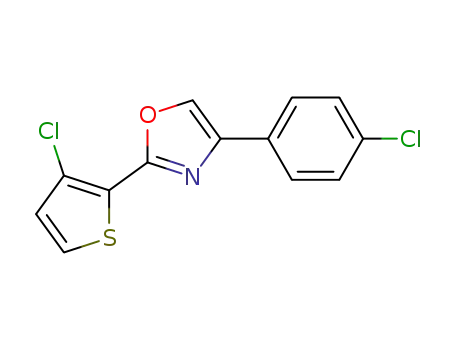 4-(4-Chloro-phenyl)-2-(3-chloro-thiophen-2-yl)-oxazole
