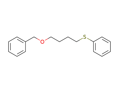 Benzene, [[4-(phenylmethoxy)butyl]thio]-