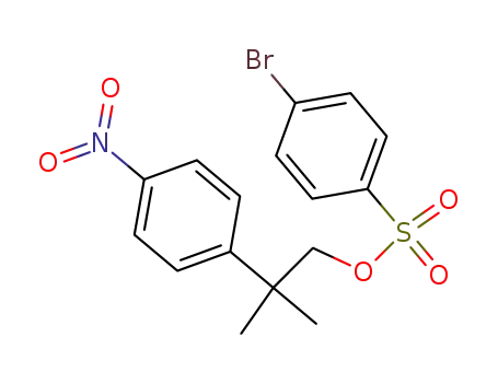 Benzenesulfonic acid, 4-bromo-, 2-methyl-2-(4-nitrophenyl)propyl ester