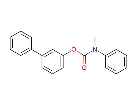 Molecular Structure of 548765-91-9 (Carbamic acid, methylphenyl-, [1,1'-biphenyl]-3-yl ester)