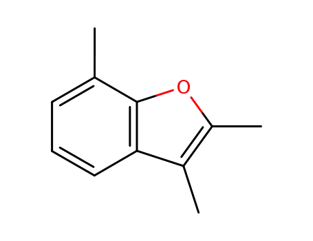 Benzofuran,  2,3,7-trimethyl-