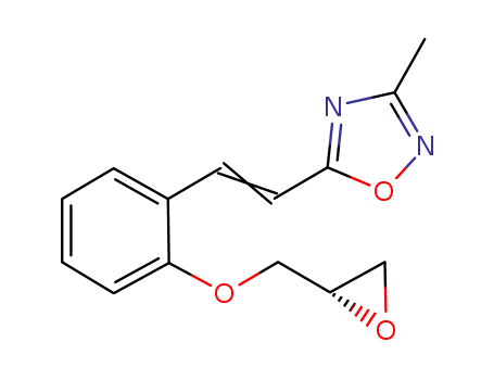 (S)-5-(2-'-glycidyloxystyryl)-3-methyl-1,2,4-oxadiazole