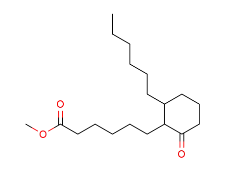3-hexyl-2-(5-carbomethoxy-pentyl)-cyclohexanone