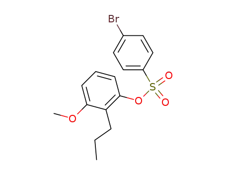 <3-Methoxy-2-propyl-phenyl>-4-brom-benzolsulfonat