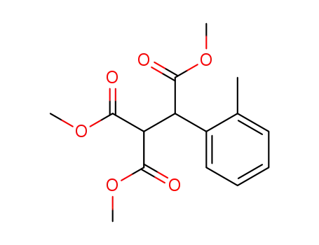 1,1,2-Trimethoxycarbonyl-2-(o-tolyl)-ethan