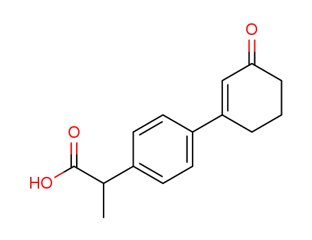 Benzeneacetic acid, a-methyl-4-(3-oxo-1-cyclohexen-1-yl)-