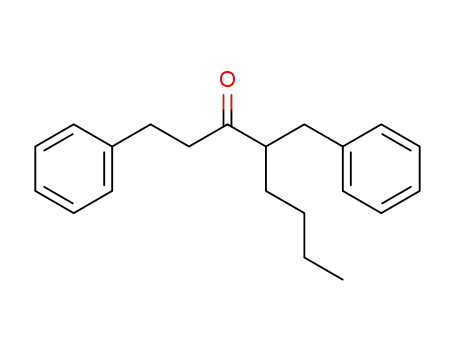 Molecular Structure of 29494-45-9 (1-Phenyl-4-benzyl-3-octanon)