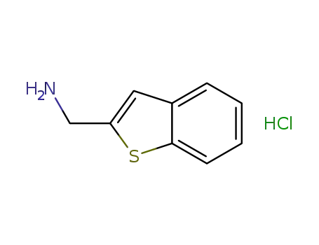 Molecular Structure of 247570-04-3 (BENZO[B]THIOPHEN-2-YLMETHYL-AMMONIUM CHLORIDE)