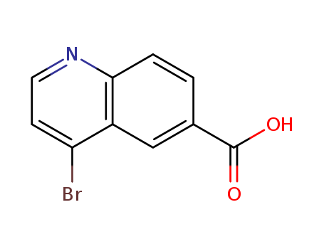 4-BROMOQUINOLINE-6-CARBOXYLIC ACIDCAS