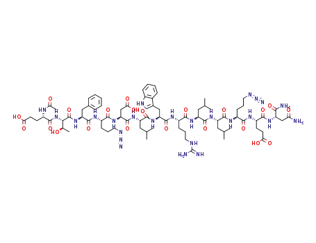 Ac-ETFXDLWRLLXEN-NH<sub>2</sub>; X = Orn(N<sub>3</sub>)