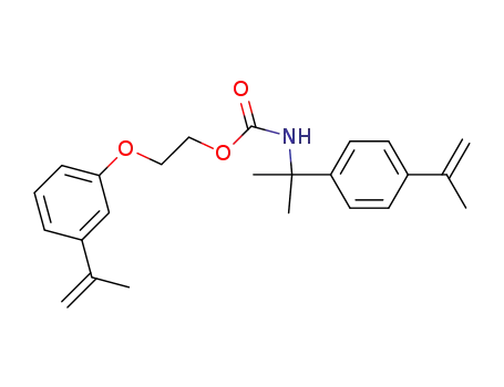 N-(4-isopropenyl-α,α-dimethylbenzyl) [2-(3-isopropenylphenoxy)ethyl] carbamate