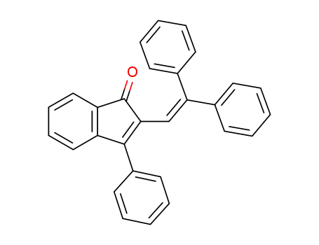 2-(2,2-diphenyl-vinyl)-3-phenyl-inden-1-one