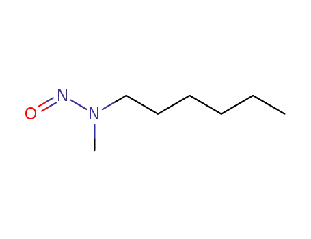 Molecular Structure of 28538-70-7 (nitrosomethyl-N-hexylamine)