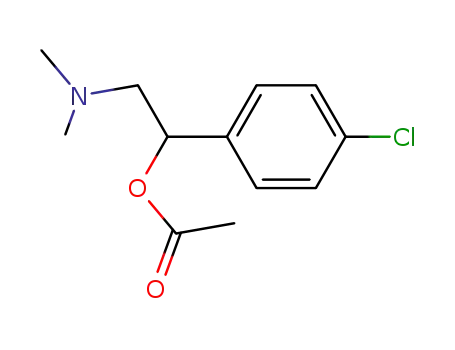 β-아세톡시-4-클로로-N,N-디메틸벤젠에탄아민