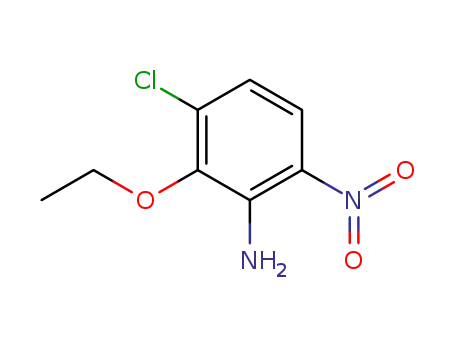 3-Chlor-2-aethoxy-5-nitro-anilin