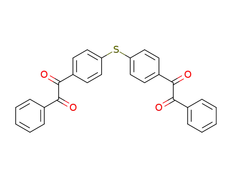 Molecular Structure of 47732-51-4 (Ethanedione, 1,1'-(thiodi-4,1-phenylene)bis[2-phenyl-)