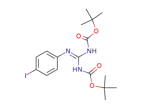 4-(1,3-bis(t-butoxycarbonyl)-2-guanidino)phenyliodide