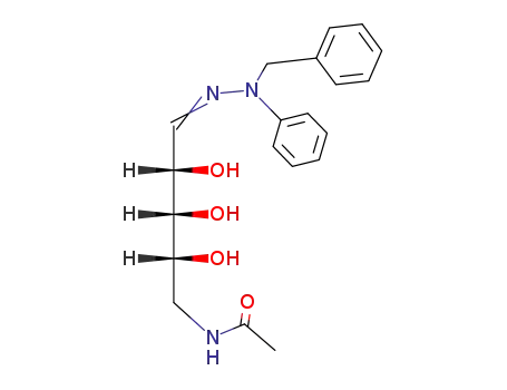 N-[(2R,3R,4S)-5-(Benzyl-phenyl-hydrazono)-2,3,4-trihydroxy-pentyl]-acetamide