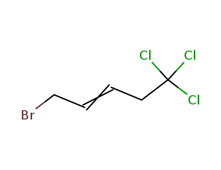 Molecular Structure of 4954-44-3 (1-bromo-5,5,5-trichloro-pent-2-ene)