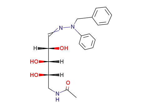 N-[(2S,3S,4S)-5-(Benzyl-phenyl-hydrazono)-2,3,4-trihydroxy-pentyl]-acetamide