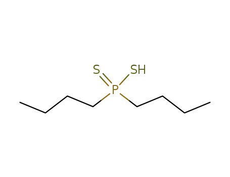 Molecular Structure of 32435-35-1 (dibutylphosphinodithioic acid)