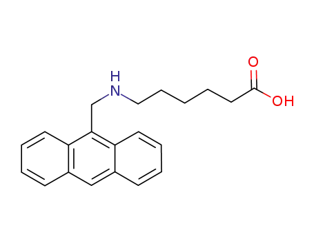 Molecular Structure of 790257-14-6 (Hexanoic acid, 6-[(9-anthracenylmethyl)amino]-)