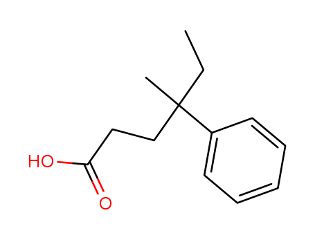 Benzenebutanoic acid, g-ethyl-g-methyl- cas  25607-04-9
