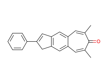 6,8-Dimethyl-2-phenyl-1,7-dihydro-cyclohept<f>inden-7-on